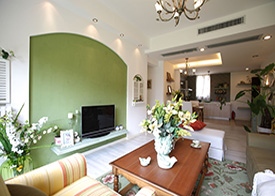 80平米地中海房屋裝修效果